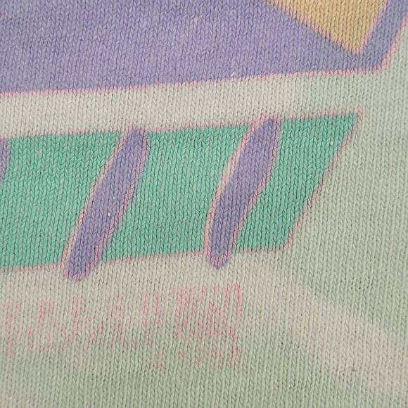 Vintage Walla-Walla Crop-Top Shirt Womens 2XL 25x20 Bleached - Picture 10 of 16